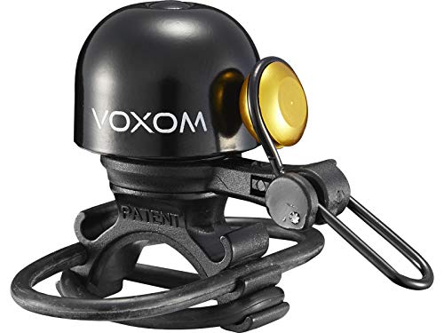 Voxom Fahrradklingel Kl20 Klingeln & Hupen, Messing, Durchmesser 30 mm von Voxom