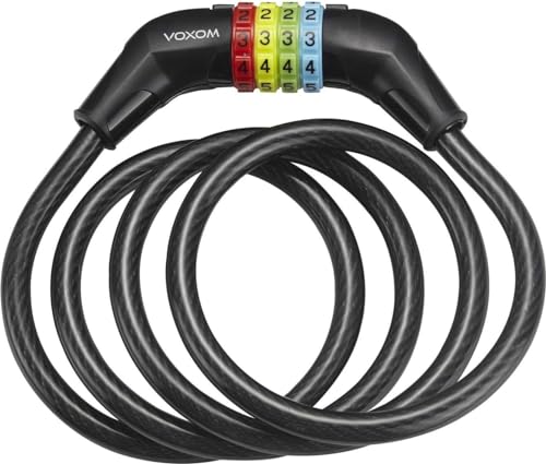 Voxom Fahrradschloss Schwarz Zahlencode-4 Stellig Voxom Fahrradschloss Schwarz Zahlencode-4 Stellig von Voxom