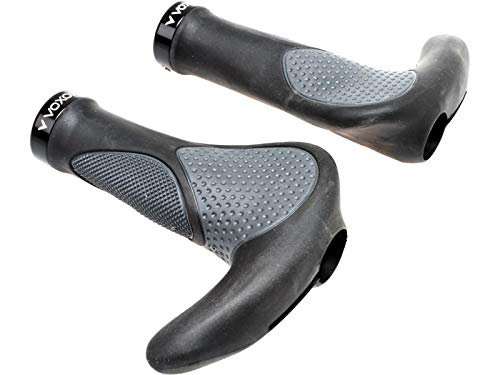 Voxom Griffe Ergo Gr9 Schwarz-Grau, 138mm inkl. Bar Ends, 717000024 Voxom Griffe Ergo Gr9 Schwarz-Grau, 138mm inkl. Bar Ends, 717000024 von Voxom