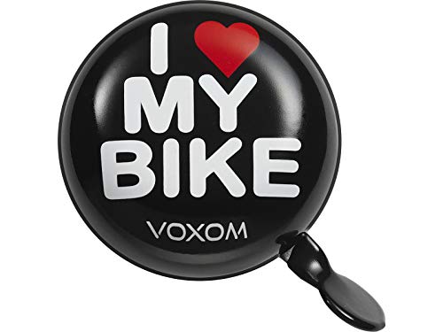 Voxom Klingel KL17 80mm Durchmesser, Stahl, schwarz, i Love My Bike, YWS-2000 ILMB Klingeln & Hupen, m Voxom Klingel KL17 80mm Durchmesser, Stahl, schwarz, i Love My Bike, YWS-2000 ILMB Klingeln & Hupen, m von Voxom