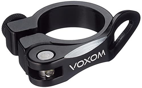 Voxom Sattelklemme Sak2 schwarz, 34,9mm, inkl. Schnellspanner, 34,9 mm von Voxom