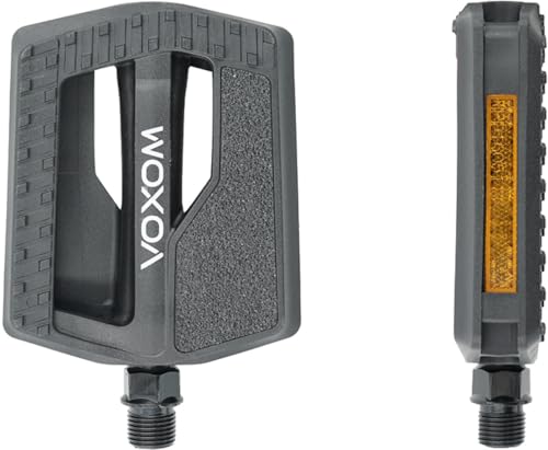 Voxom Pedale Trekking Pe35 - Anti-Rutsch Touringpedale - Hochwertiges Industrielager - Fahrradpedale mit Reflektoren Voxom Pedale Trekking Pe35 - Anti-Rutsch Touringpedale - Hochwertiges Industrielager - Fahrradpedale mit Reflektoren von Voxom