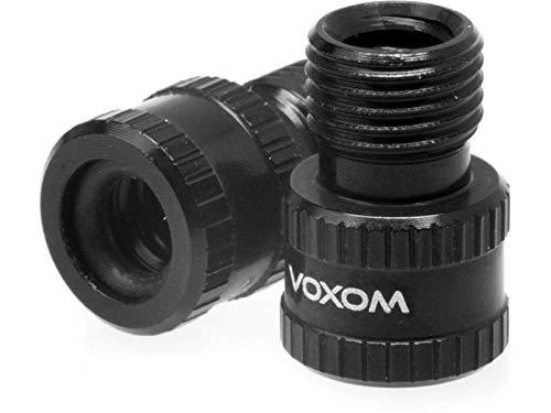 Voxom Ventiladapter Vad 1 schwarz, Presta zu Schrader Ventil, One Size von Voxom