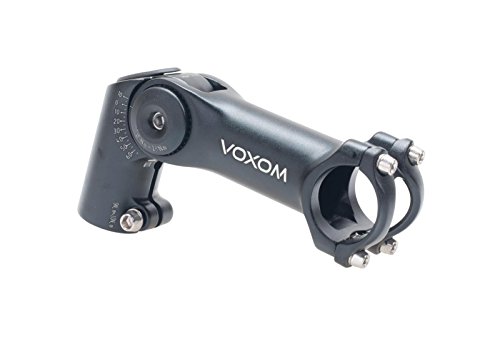 Voxom Vorbau Vb3 schwarz, 31,8mm, 120mm höhenverstellbar, -10/+65, 31,8mm/120mm Länge Voxom Vorbau Vb3 schwarz, 31,8mm, 120mm höhenverstellbar, -10/+65, 31,8mm/120mm Länge von Voxom