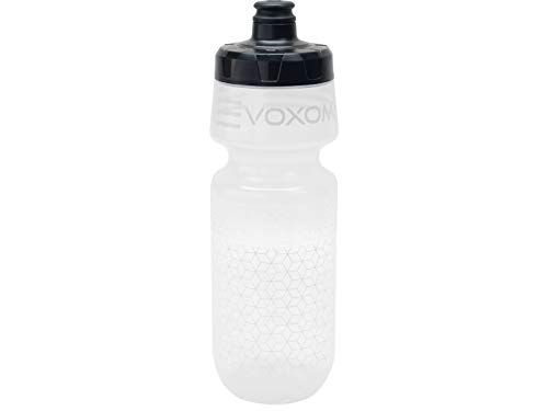 Voxom Wasserflasche F1 710ml Falsche, Klar-Schwarz, One size von Voxom
