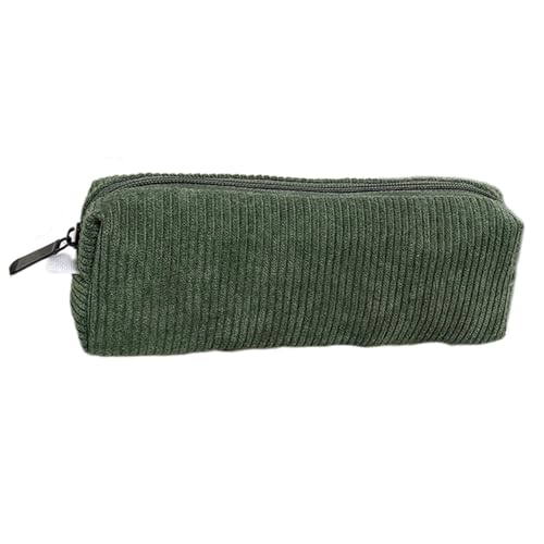 Retro Bleistifttasche | Cord-Federmäppchen | Weiches Federmäppchen, Schreibwarenetui, Retro Schreibwarentasche, weiches Federmäppchen, Mehrzweck-Etui für Stifte, Marker, Radiergummi, grün, riferimento Retro Bleistifttasche | Cord-Federmäppchen | Weiches Federmäppchen, Schreibwarenetui, Retro Schreibwarentasche, weiches Federmäppchen, Mehrzweck-Etui für Stifte, Marker, Radiergummi, grün, riferimento von Vriusi