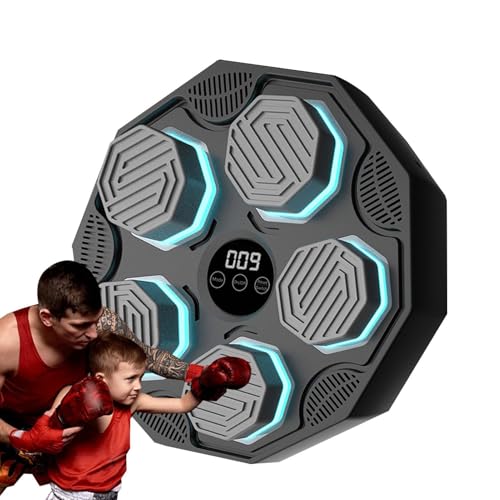 Smart Music Boxing Machine, Flash Boxing Target Workout, Wall Mount Punching Target Board, Interactive Punching Target for Children, Reaction Training Device for Kids, Fun Exercise Toy for Home Gym von Vriusi