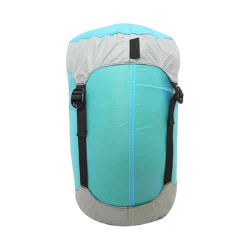 Vriusi Kompressionssack, wasserdicht und kompakt, Schlafsack, Kompressionssack mit reflektierenden Riemen, Schlafsack, platzsparende Gear für Camping und Reisen von Vriusi