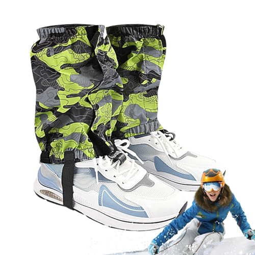 Vriusi Wasserdichte Gamaschen zum Wandern, Gamaschen für Schneestiefel | Beingamaschen Wandergamaschen Wrap, Schuhgamaschen, Beinschutz, Leggings Vriusi Wasserdichte Gamaschen zum Wandern, Gamaschen für Schneestiefel | Beingamaschen Wandergamaschen Wrap, Schuhgamaschen, Beinschutz, Leggings von Vriusi