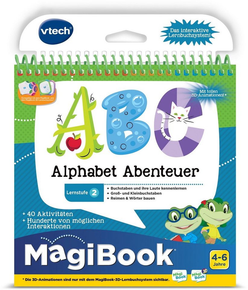 Vtech® Buch MagiBook Lernstufe 2 - Alphabet Abenteuer von Vtech®
