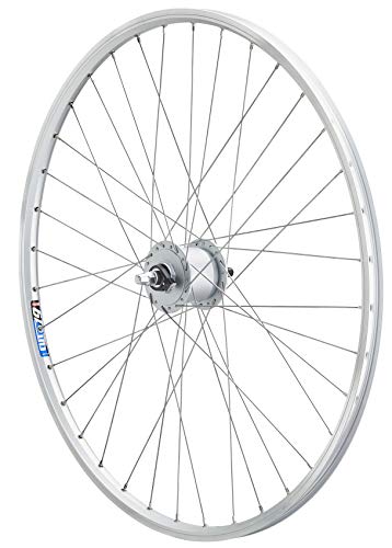 Vuelta Fahrrad Felge 26 Zoll Vorderrad inkl. Shimano Nexus DHC30003NNAS VA - Made in Germany Vorderrad Felge Silber, V-Brakes/Felgenbremse, 559x19C Hohlkammer-Felge 1540g, Laufrad Fahrradfelgen Cut 19 Vuelta Fahrrad Felge 26 Zoll Vorderrad inkl. Shimano Nexus DHC30003NNAS VA - Made in Germany Vorderrad Felge Silber, V-Brakes/Felgenbremse, 559x19C Hohlkammer-Felge 1540g, Laufrad Fahrradfelgen Cut 19 von Vuelta