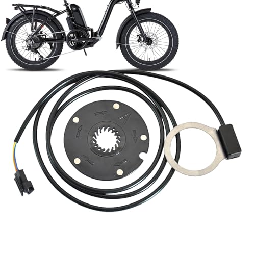 Vuggdt Pedalassistent-Sensor für Elektrofahrräder, Ersatzpedalzubehör, intelligentes Multi-Magnete, Fahrradteil-Set, E-Bikes-Sensor für Elektrofahrräder von Vuggdt