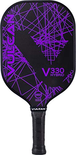 Vulcan V330 Pickleball Paddel (Purple Lazer) von Vulcan Sporting Goods Co.