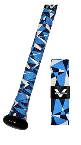Vulcan 0.50mm / 1.00mm / 1.75mm Bat Grip | Baseball/Softball | Multiple Colors Blizzard Blue 0,50 mm, Thinnest | Wood Vulcan 0.50mm / 1.00mm / 1.75mm Bat Grip | Baseball/Softball | Multiple Colors Blizzard Blue 0,50 mm, Thinnest | Wood von Vulcan