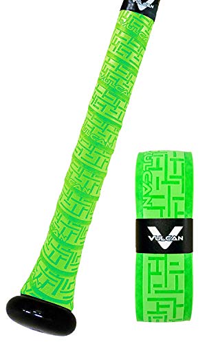 Vulcan Schlägergriff, 0,50 mm, Baseball/Softball, Optisches Grün Vulcan Schlägergriff, 0,50 mm, Baseball/Softball, Optisches Grün von Vulcan