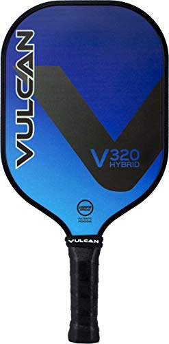 Vulcan V320 Hybrid Pickleball Paddel, Blau von Vulcan