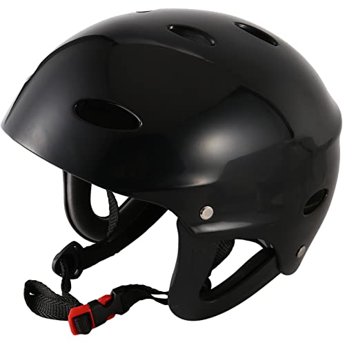 Vycowb Sicherheits Schutz Helm 11 Atemlöcher Für Wassersport Kajak Paddel - Schwarz Vycowb Sicherheits Schutz Helm 11 Atemlöcher Für Wassersport Kajak Paddel - Schwarz von Vycowb