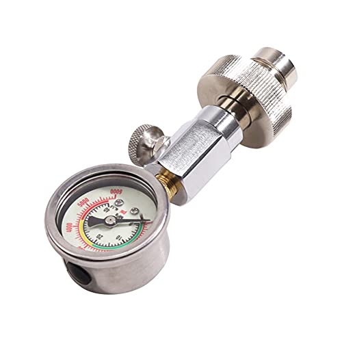 Vycowb Tauchen Tauchen Luft Druck Testen Checker Din 232/300 Bar mit 400Bar/6000Psi Manometer Vycowb Tauchen Tauchen Luft Druck Testen Checker Din 232/300 Bar mit 400Bar/6000Psi Manometer von Vycowb