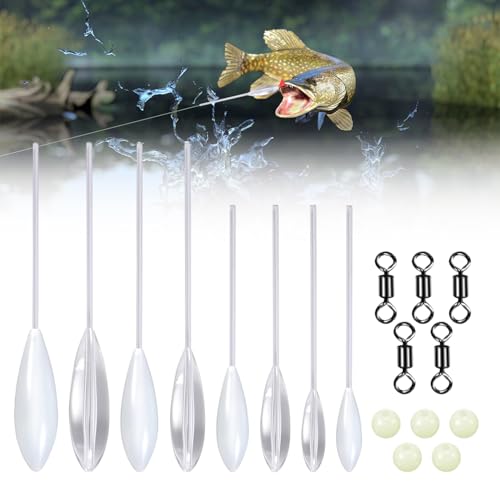 8 Stück Posen Angeln Angelposen Posen Set Schwimmer Angeln Forellen Posen Forellen Posen Set Angelzubehör 4X sinkend 4X Schwimmend Set zum Forellenangeln Forellenköder für Forellenteig(8g 10g 15g 20g) 8 Stück Posen Angeln Angelposen Posen Set Schwimmer Angeln Forellen Posen Forellen Posen Set Angelzubehör 4X sinkend 4X Schwimmend Set zum Forellenangeln Forellenköder für Forellenteig(8g 10g 15g 20g) von W Rxkiocs