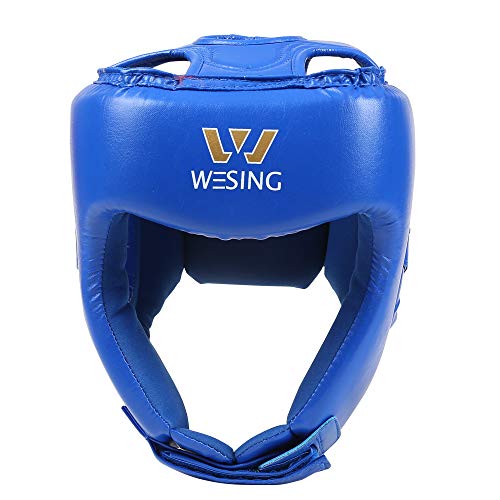 W WESING Kopfschutz für Kampfsport/Kampfsport - blau - L W WESING Kopfschutz für Kampfsport/Kampfsport - blau - L von W WESING