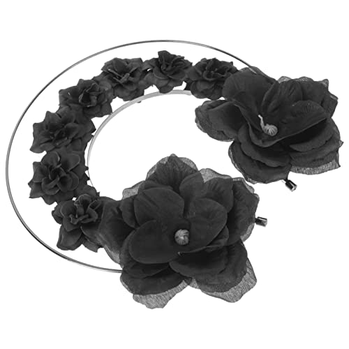 Hairband 1 Stück Unserer Lieben Frau Stirnband Festival Haargirlande Buntes Stirnband Exquisite Haarreifen Damen Haarreifen Kranz Haarband Blumenstirnband Damen Kopfschmuck Party Haarreifen hairband von WACEH