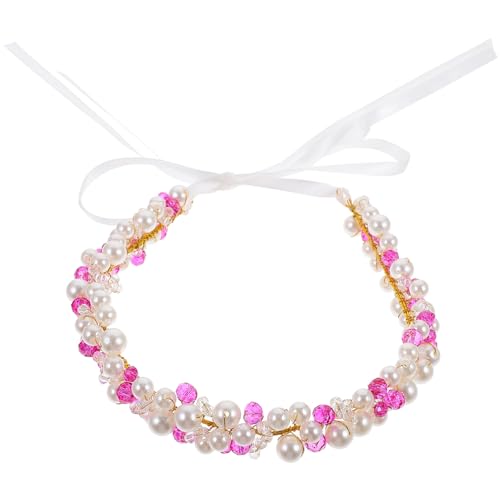 Hairband Haarband, Haarband, Strass-Stirnbänder für Damen, Haarschmuck für Damen, Hochzeit, Braut, Haarband, Haarband, Perlen-Haarschmuck, Strass-Stirnband für Mädchen, Haarband für Damen hairband von WACEH