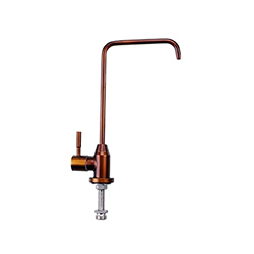 WACEH Faucet Küchen-360-Wasserfilter-Wasserhahn, einzelner Kaltfilter-Wasserhahn, Einloch-Küchenarmatur (Kupfer C) Water-tap von WACEH