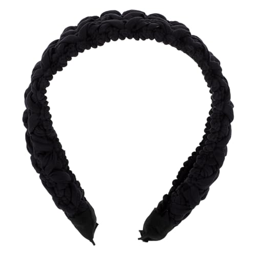 WACEH Hairband Cheer Haarband Schleife Stirnband Damen Knoten Stirnband Polyester Geknotetes Haarband Kunststoff Hairband von WACEH