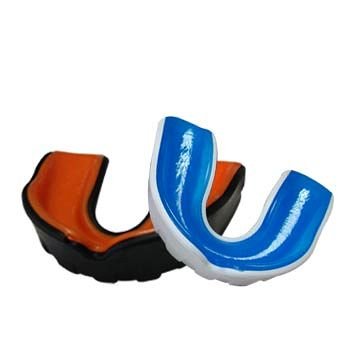 WACOKU Einfacher Zahnschützer Gel Fit Protection mit Box schwarz von WACOKU