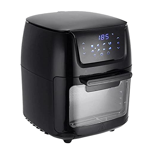 Für den Heimgebrauch Heißluftfritteuse, elektrischer digitaler Touch-Airfryer, großer Trockenkocher, 12 l (Farbe: Typ B, Größe: 12 l) (Typ B 12 l) (Typ A 12 l), erforderliche Effizienz To pursue von WADRBSW