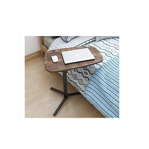 MRDAER Nachttisch, Nachttisch, Beistelltisch, Abnehmbarer Nachttisch, Sofa-Beistelltisch aus Massivholz, Fauler Laptop-Tisch, Couchtisch fürs Bett, Kleiner Schreibtisch, Lift-Schreibtisch (Farbe: B) von WADRBSW