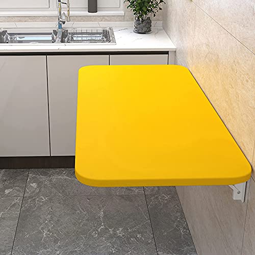 WADRBSW Wandtisch Klappbarer Wandtisch, platzsparender Wandtisch, klappbarer Wandtisch, klappbare Werkbank, modern und minimalistisch, für Zuhause, Büro, Arbeitszimmer to Pursue Happiness von WADRBSW