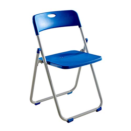 WAGXIyU Möbel-Klappstühle, doppelte Unterstützung, Büro-Rücken-Klappstuhl, Home-Rest-Klappstuhl, Outdoor-Freizeitsitz (Farbe: Blau, Größe: 44,5 x 41 x 90 cm)/Rot/44,5 x 41 x 90 cm von WAGXIyU