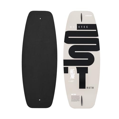 WAKETEC Wakeskate Truth, Eva Flat-Deck Board, Länge 41'-43', bis 100 kg Körpergewicht, für Boot & Seilbahn, Länge:43 (109.2 cm), navy von Waketec