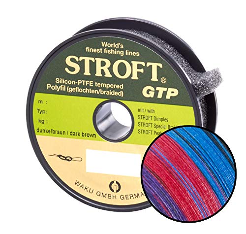 WAKU Schnur STROFT GTP Typ R Geflochtene 100m Multicolor R8-0,350mm-23kg WAKU Schnur STROFT GTP Typ R Geflochtene 100m Multicolor R8-0,350mm-23kg von WAKU