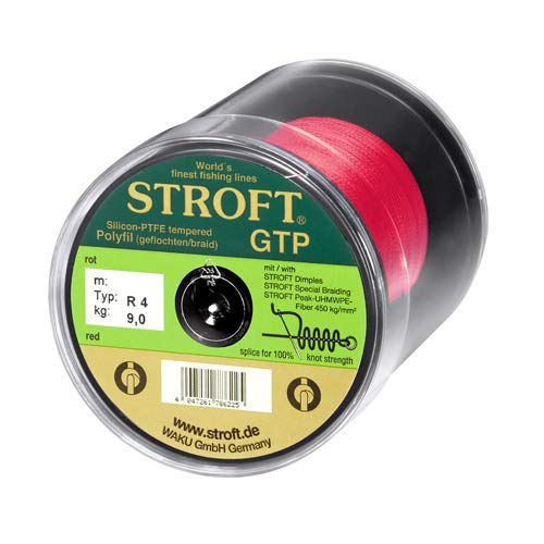 WAKU Schnur STROFT GTP Typ R Geflochtene 500m rot R5-0,25mm-11kg WAKU Schnur STROFT GTP Typ R Geflochtene 500m rot R5-0,25mm-11kg von WAKU