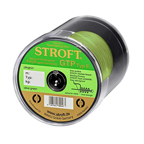 WAKU Stroft Schnur GTP Typ E geflochten olivgrün 500m Typ E2 5,75kg WAKU Stroft Schnur GTP Typ E geflochten olivgrün 500m Typ E2 5,75kg von WAKU