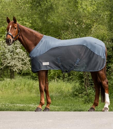 WALDHAUSEN Comfort Fleece-Fliegendecke, kreideblau, 135 cm WALDHAUSEN Comfort Fleece-Fliegendecke, kreideblau, 135 cm von WALDHAUSEN