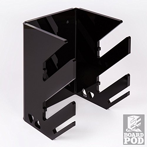 WANDKINGS BOARDPOD Twin in schwarz, 2-Fach Wandhalter für 2 Wakeboards, Kiteboards, Snowboards, Longboards, Skateboards, Wakeskates, Skimboards, Board Rack Wandhalterung WANDKINGS BOARDPOD Twin in schwarz, 2-Fach Wandhalter für 2 Wakeboards, Kiteboards, Snowboards, Longboards, Skateboards, Wakeskates, Skimboards, Board Rack Wandhalterung von WANDKINGS