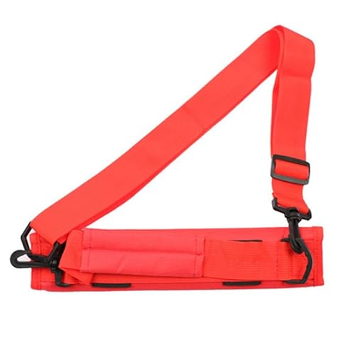 Golftasche Pencilbag Mini-Golfschläger-Tragetasche aus leichtem Nylon for Tragen von Driving Range-Reisetaschen, Golf-Trainingskoffer mit verstellbaren Schultergurten Pencilbag Reisebag(Red) von WANGBINGXING