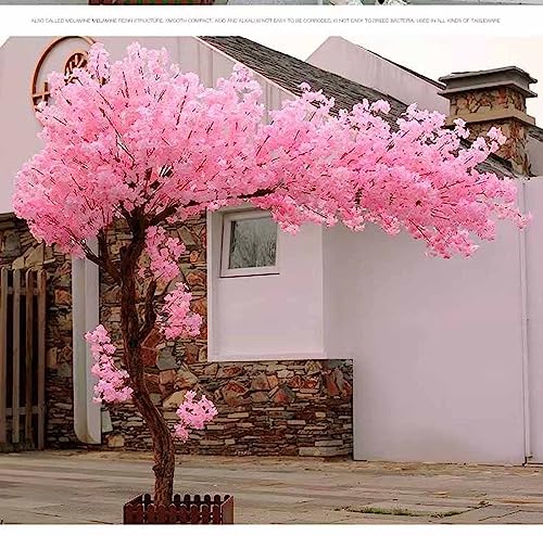 WANGLL Künstlicher Kirschblütenbaum, Kirschblütenbaum, Dekoration für drinnen und draußen, Zuhause, Büro, Party, Hochzeit, b-2 x 2 m von WANGLL