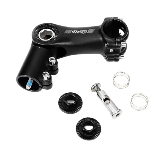 WANGSHAOWEI Lenkervorbau MTB Verstellbarer Vorbau Fahrradtisch for Fahrradlenker Vorbau Riser 31,8 mm 90-180 Grad 90/110 mm Fahrrad Vorbau(31.8x110mm stem) von WANGSHAOWEI