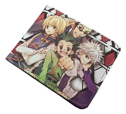 WANHONGYUE Anime Hunter×Hunter Brieftasche Geldbörse Herren Kunstleder Geldbeutel Wallet Bifold Münzfach Karten Geldtasche 1022/2 WANHONGYUE Anime Hunter×Hunter Brieftasche Geldbörse Herren Kunstleder Geldbeutel Wallet Bifold Münzfach Karten Geldtasche 1022/2 von WANHONGYUE