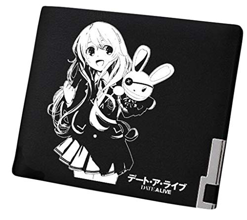 WANHONGYUE Date A LIVE Anime Bifold Brieftasche Kunstleder Schlanke Geldbörse Portemonnaie Kreditkartenhülle /6 von WANHONGYUE