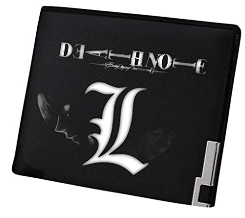 WANHONGYUE Death Note Anime Bifold Brieftasche Kunstleder Schlanke Geldbörse Portemonnaie Kreditkartenhülle /5 von WANHONGYUE