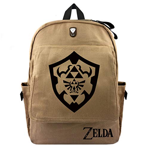 WANHONGYUE The Legend of Zelda Spiel Canvas Backpack Rucksack Reisetasche Schultasche des Schülers Jungen Mädchen /6 von WANHONGYUE