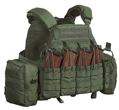 Warrior DCS AK 7.62 mm Plate Carrier Oliv, L, Oliv von WARRIOR - A.S.