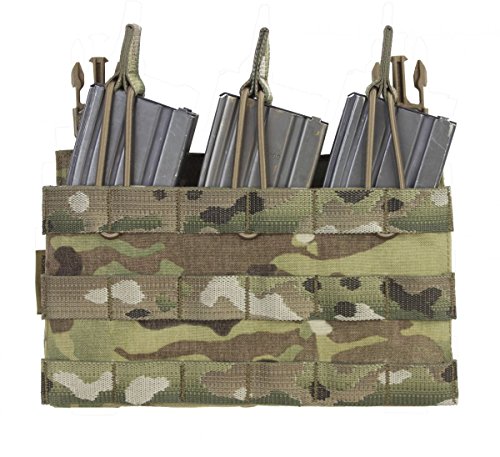 Warrior Recon Plate Carrier Triple Open Mag Pouch Multicam, Multicam von WARRIOR - A.S.