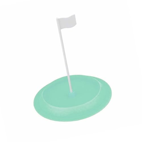 Golfplätze Putting Hole Cup Mit Flaggen Putt Trainingsloch Weiches Gummi Übungs Putting Cup Golfplätze Training Putter Für Kinder Erwachsene von WASTEBIN