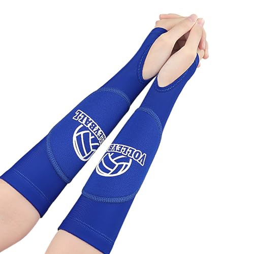 WASTEBIN 2Pcs Volleyball Arm Hülse Vorbei Schlagen Unterarm Hülse Volleyball Training Ausrüstung Handgelenk Schutz Mit Schutz Pad von WASTEBIN